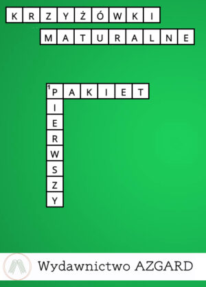 Krzyżówki Maturalne - Pakiet 1